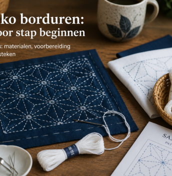 Sashiko borduren: stap voor stap beginnen