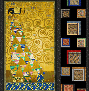 Patroon Klimt Quilt