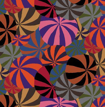 PWGP037 maroon van Kaffe Fassett