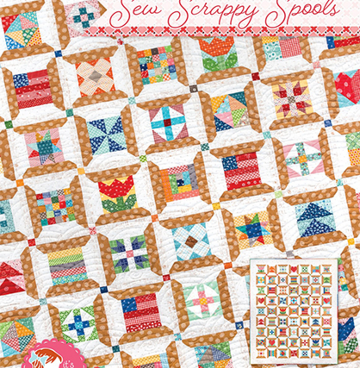 Patroon Sew Scrappy Spools van Lori Holt