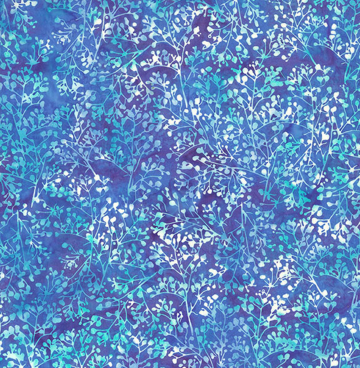 Batik 3371-506 blauw