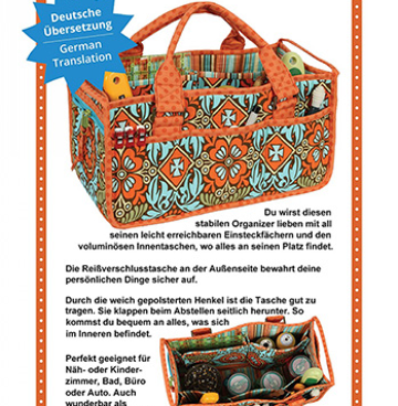 Patroon tas Catch all Caddy By Anni