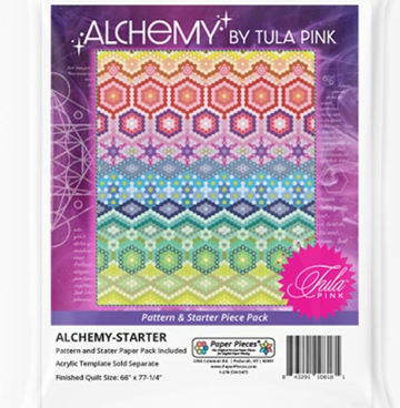 Patroon met startset engelse paper piecing  Alchemy