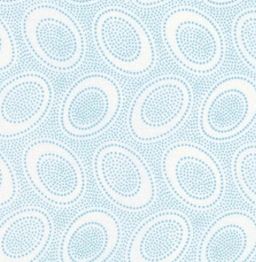 Aboriginal Dots PWGP071 water/blauw