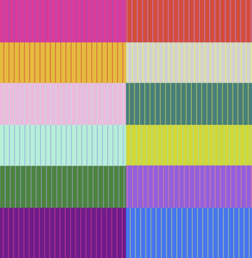 Pakket FQ (50x55 cm) True Colors van Tula Pink