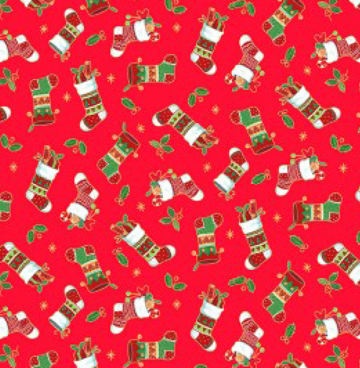 2484 R Kerststokken rood