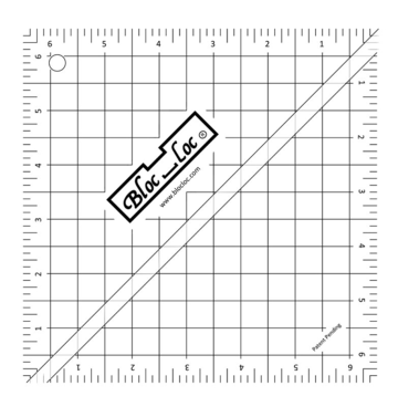 Bloc Loc liniaal 6.5 inch