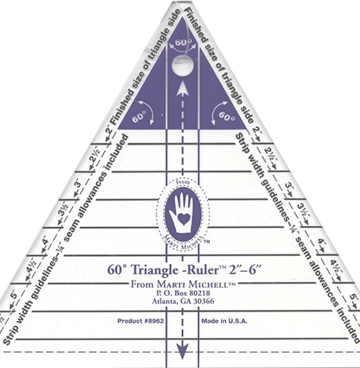 Triangle Ruler 60 graden Marti Michel