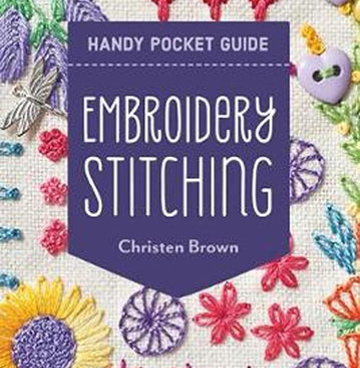 Hand Pocket Guide Embroidery Stitching by Christen Brown