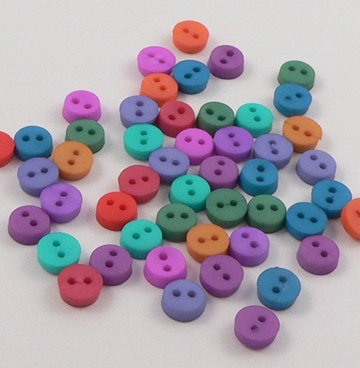 Tiny Gemstone Buttons