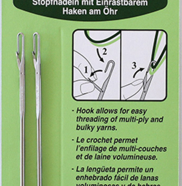 Clover haak -oog naald 3160