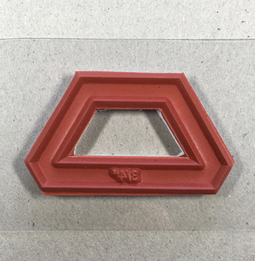 Halve Hexagon 3/4 inch