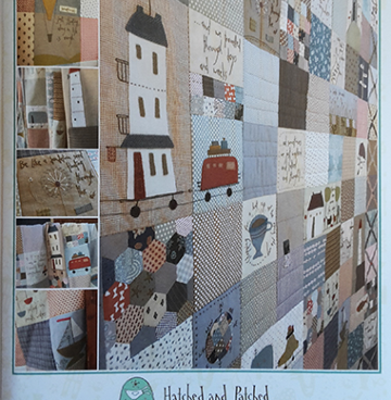 Patroon Here, There & Everywhere  - Anni Downs - Hatched and Patched