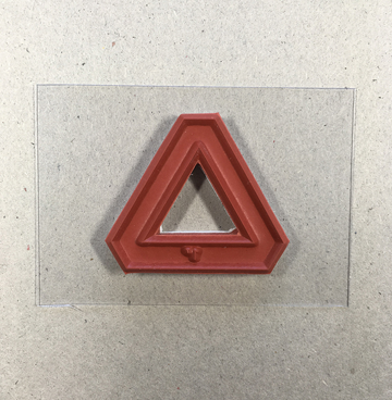 Gelijkzijdige Driehoek 1 inch