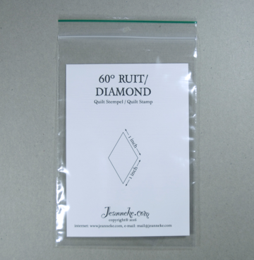 60 graden Ruit 1 inch