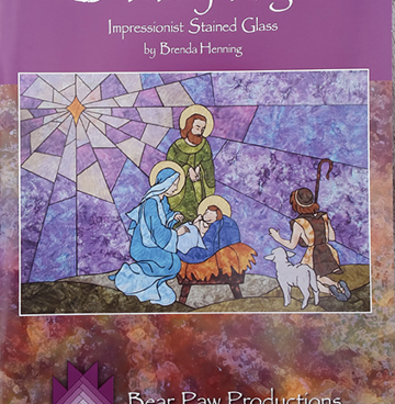 O Holy Night Impressionist Stained Glass
