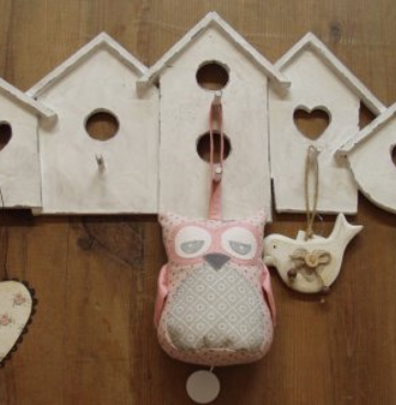 Uiltje knappen patroon