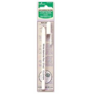 Clover witte verdwijn pen 517