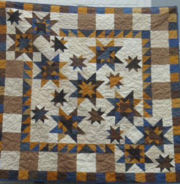 Sterrenquilt patroon