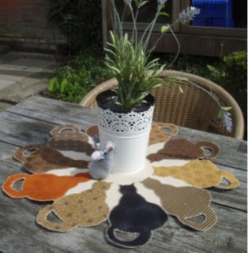 Poezenvergadering patroon