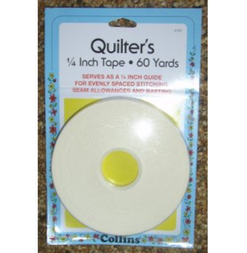 Quilters ¼ inch tape