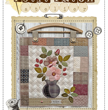 Patroon Rosa Mini Quilt van Petit Patch Atelier