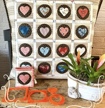 Template Sweetheart and Cookies