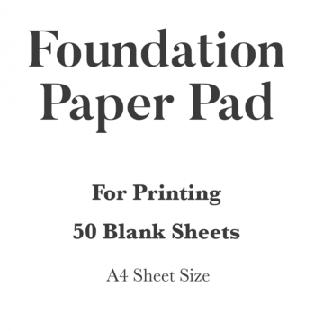 Foundation Paper van Jen Kingwell