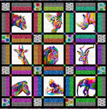 Patroon Colorful Quilt van Jason Yenter