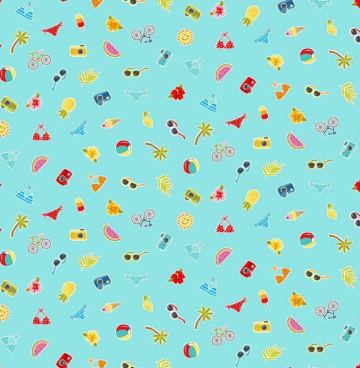 Pool Party 2441 T blauw