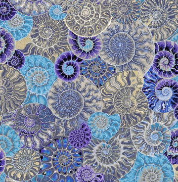 Kaffe Fassett PWPJ128 blauw