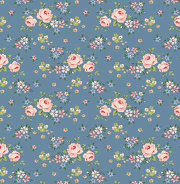 Tilda Memories 130129 blauw