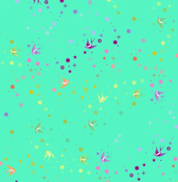 Tula Pink True colors PWTP133 frolic aqua