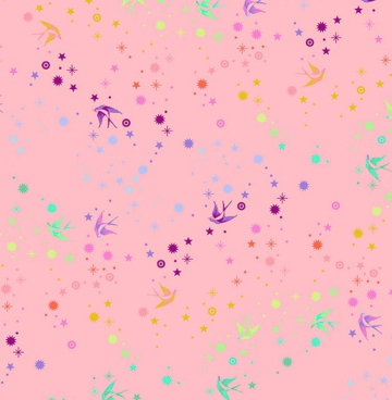 Tula Pink True colors PWTP133 blush roze