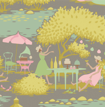 Tilda Sunday Brunch 100586 grey