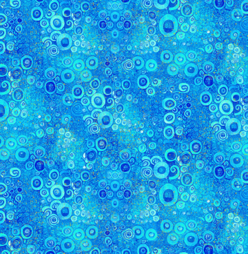 Gilded Plume - Timeless Treaures 2611 blauw