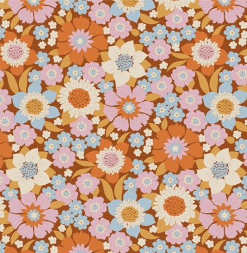 Tilda Wallflower 100604 Lauren caramel