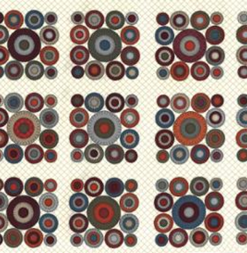 Flanel panel Prairie Gatherings 49319-11 ivoor