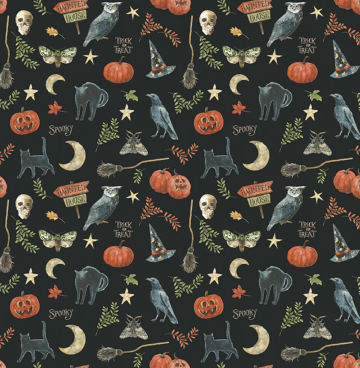 Halloween Lisa Audit Trick or Treat 15962 zwart