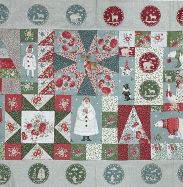 Tilda kerstquilt patroon