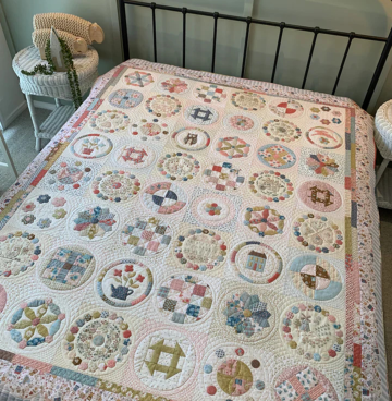 Owl & Hare Hollow Quilt patroon - The Birdhouse