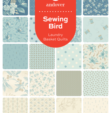FQ pakket Sewing Bird (50x55 cm) - Edyta Sitar