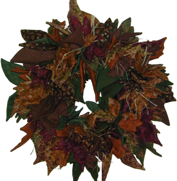 Herfstkrans patroon