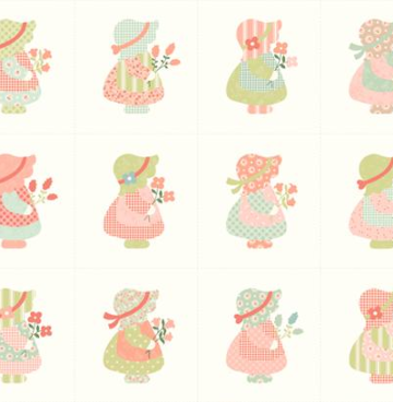 Sunbonnet Panel Porcelain 31770 11