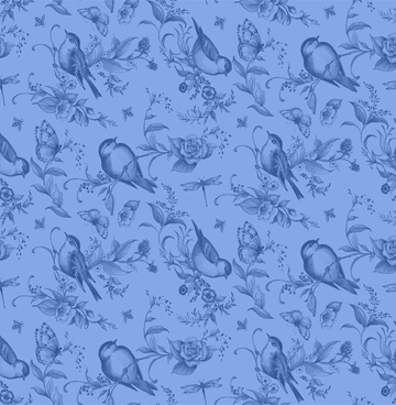 Amalfi Coast - Susan Winget 4555 blauw vogel