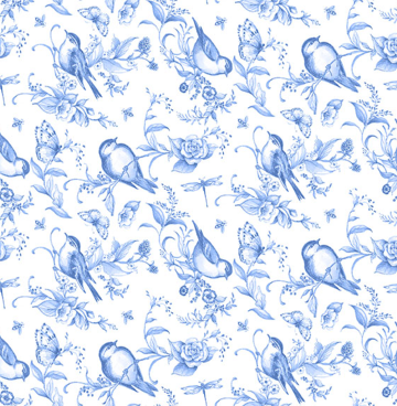 Amalfi Coast - Susan Winget 4055 wit vogels