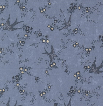 Bluebirds nest - Kansas Troubles 9800-34 blauw