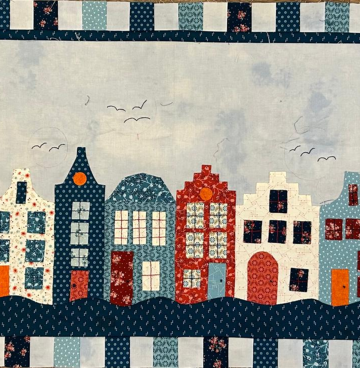 Grachtenpanden quiltpakket