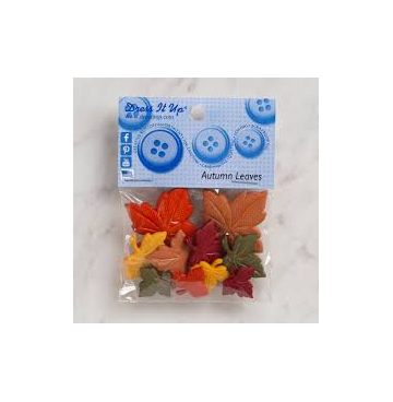 Dress It Up knoopjes herfstblaadjes - 323