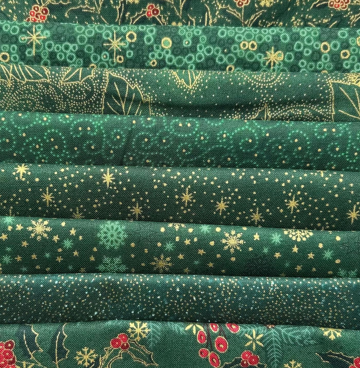 F8 pakketje kerst groen (25x55 cm)